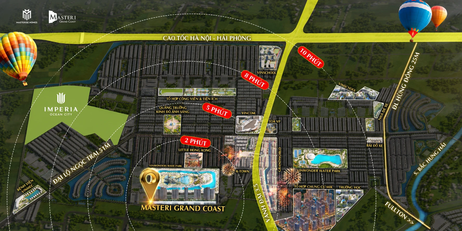 Ảnh bản đồ tiện ích Ocean City